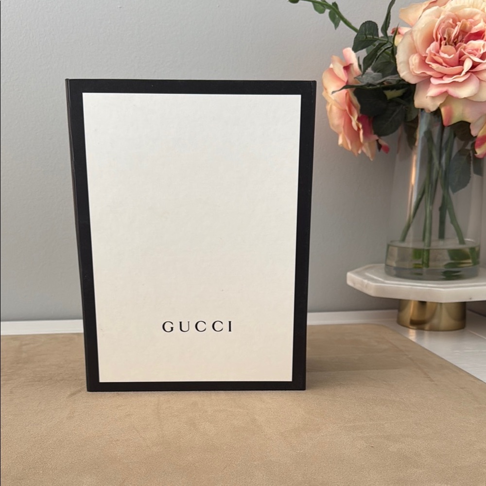 Gucci Black and White Decorative Box